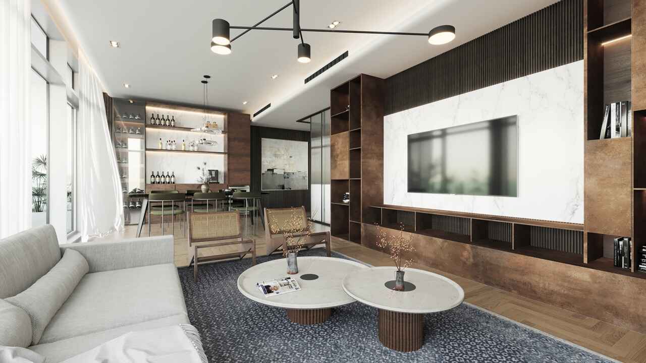 PARK GATES APARTMENT - interior design services dubai