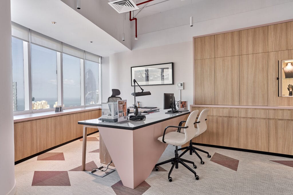 latalia jewellery office jlt - interior design services dubai